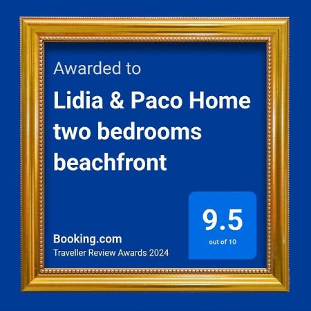 Lidia & Paco Home Two Bedrooms Beachfront Playa Del Aguila  Exterior foto