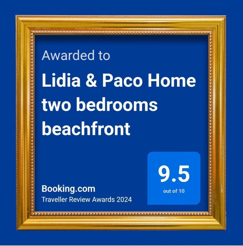 Lidia & Paco Home Two Bedrooms Beachfront Playa Del Aguila  Exterior foto